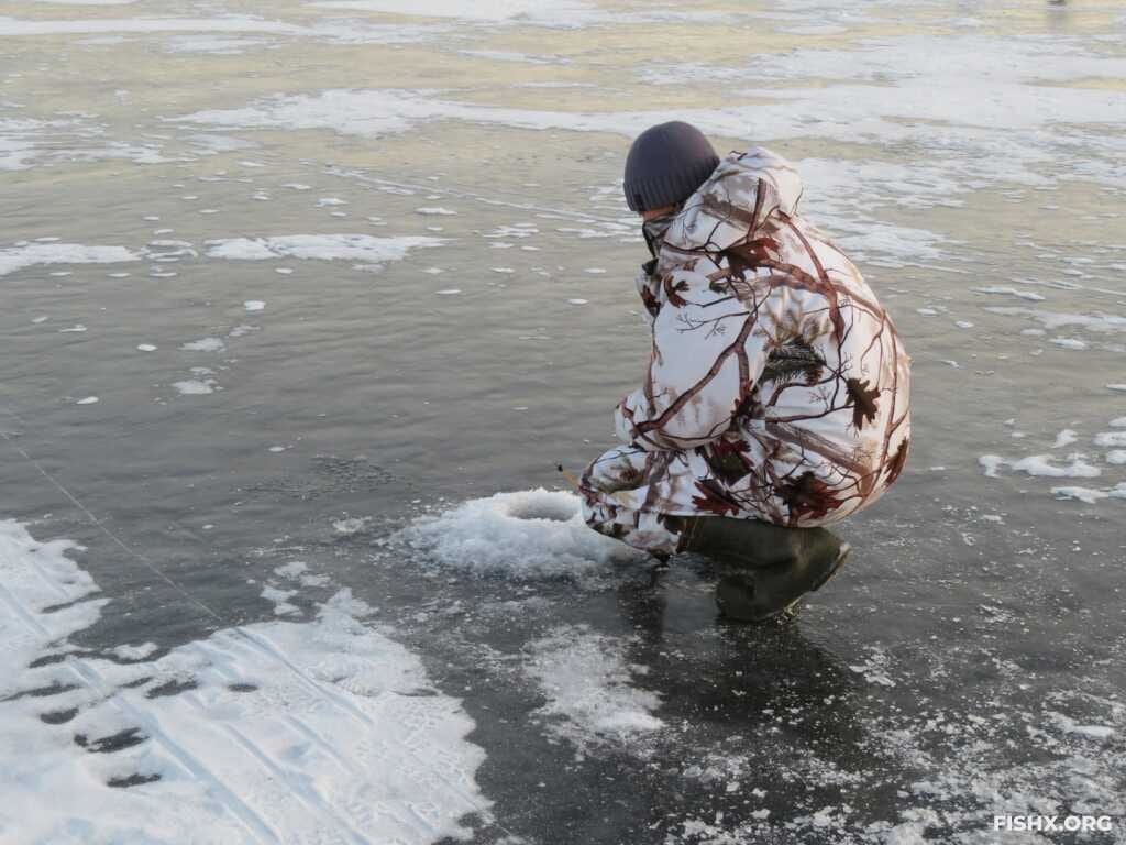 Зимняя рыбалка на водохранилищах
