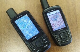Новый навигатор Garmin GPSMAP 66st и старый 64